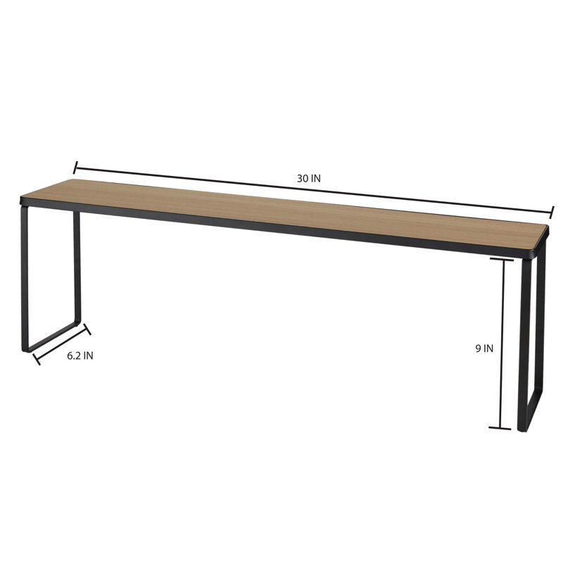 Organize It All Over the Sink Shelf, Matte Black