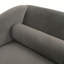 Chaise longue moderne rembourrée avec accoudoirs à volutes Calix-1180853224