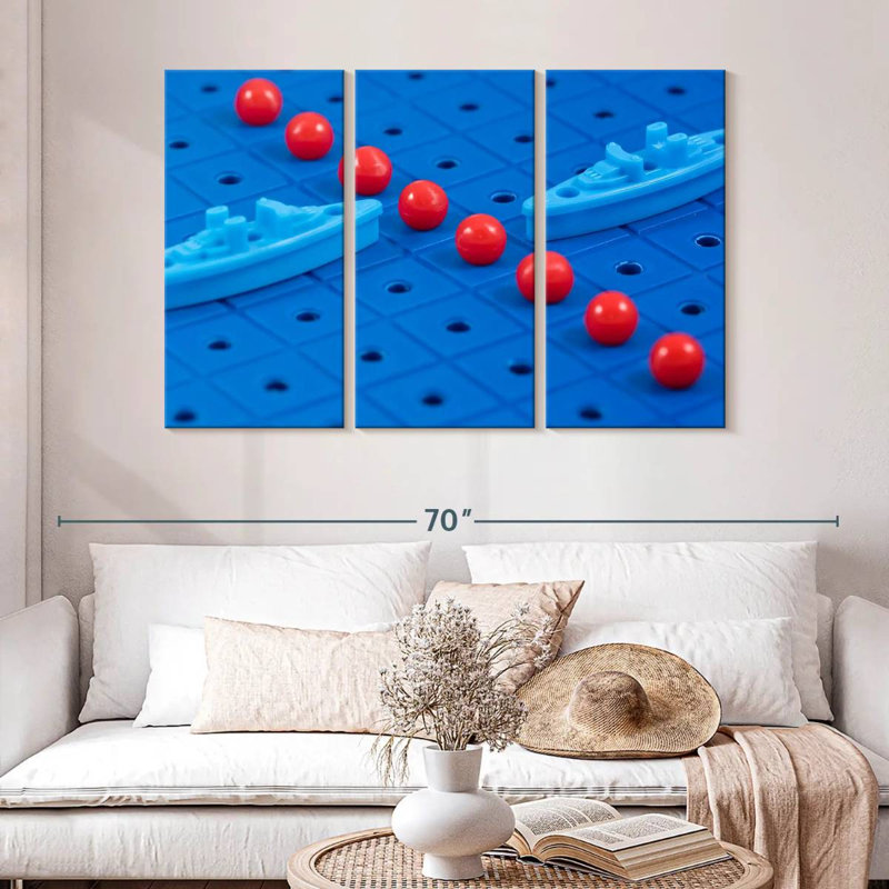 Senne Battleship Board Game, 32" H x 50" W