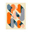 Bolologic géométrique 2 sur impression sur toile-95428103