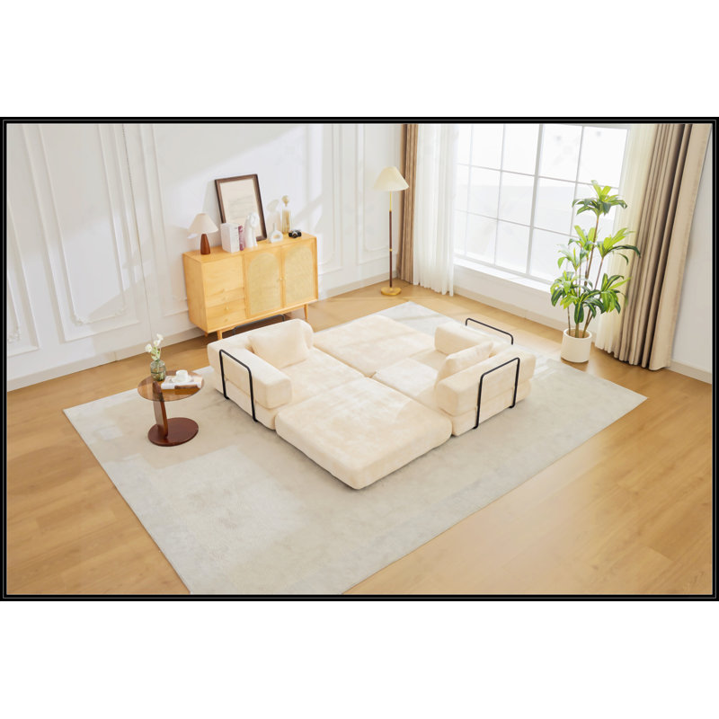 Compression Sofa, Beige