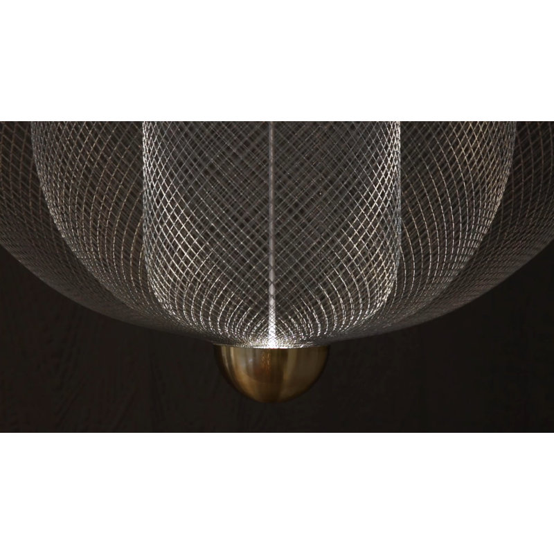 Meshmatics 1 - Light LED Chandelier, Large