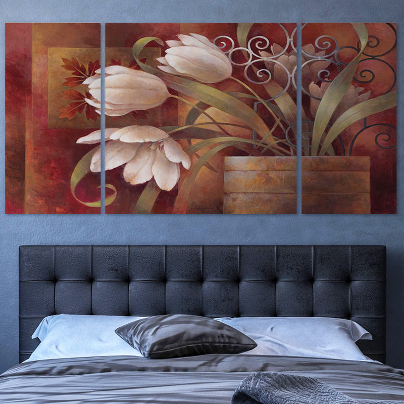 " Touch Of Autumn " Painting Print, 40" H x 80" W x 1.5" D