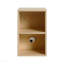 Meuble-lavabo mural 52 po avec lavabo en céramique blanche et tablettes de rangement et 1 porte à fermeture en douceur, emballage Kd, contreplaqué-2008476095