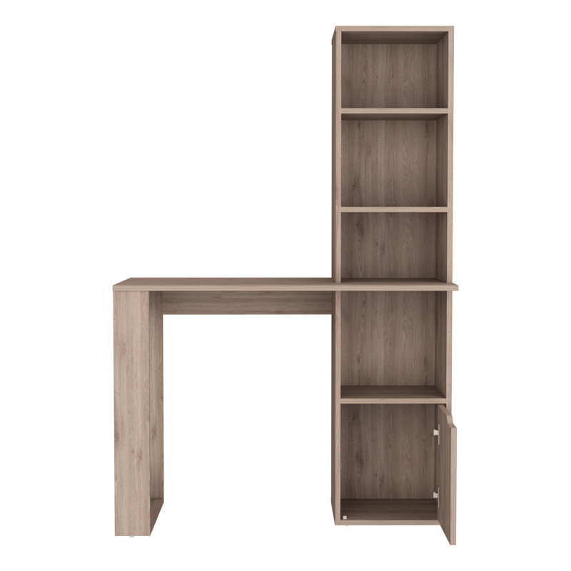 Bureau d'écriture avec bibliothèque et armoire