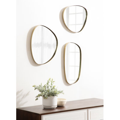 Ensemble de trois miroirs modernes