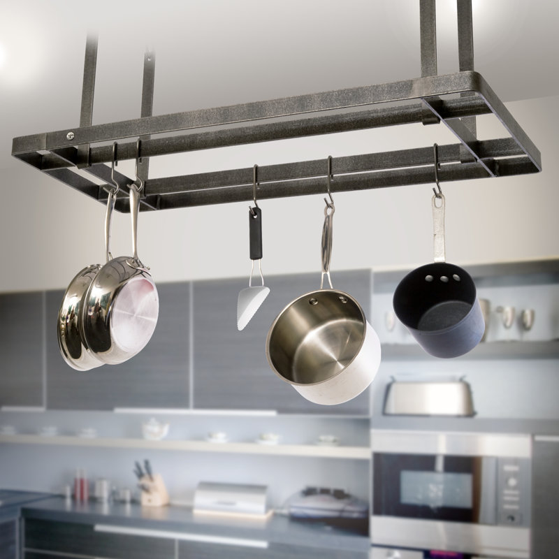 Premier Handcrafted Hanging Pot Rack