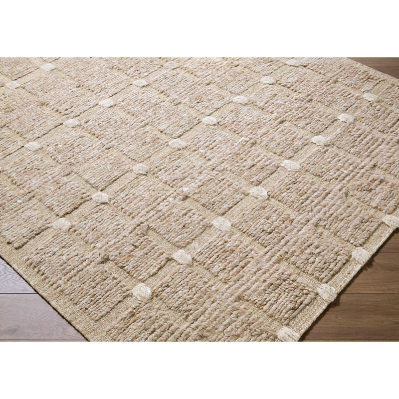 Hans Wool Geometric Area Rug, Rectangle 9' x 12'