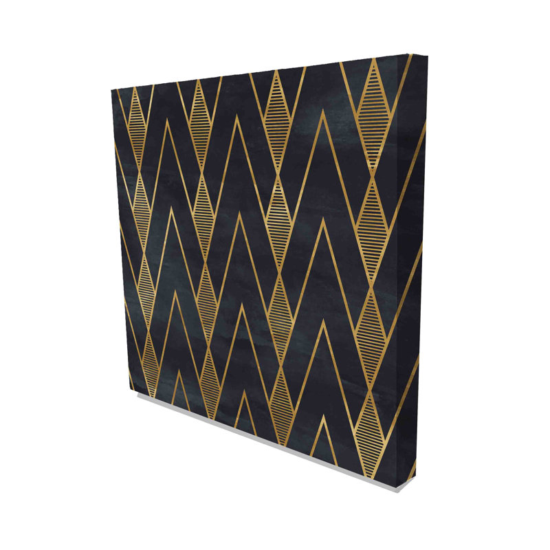 Geometric - Wrapped Canvas Print, 127 cm H x 127 cm W x 4 cm D