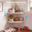 MDF Corner Shelf