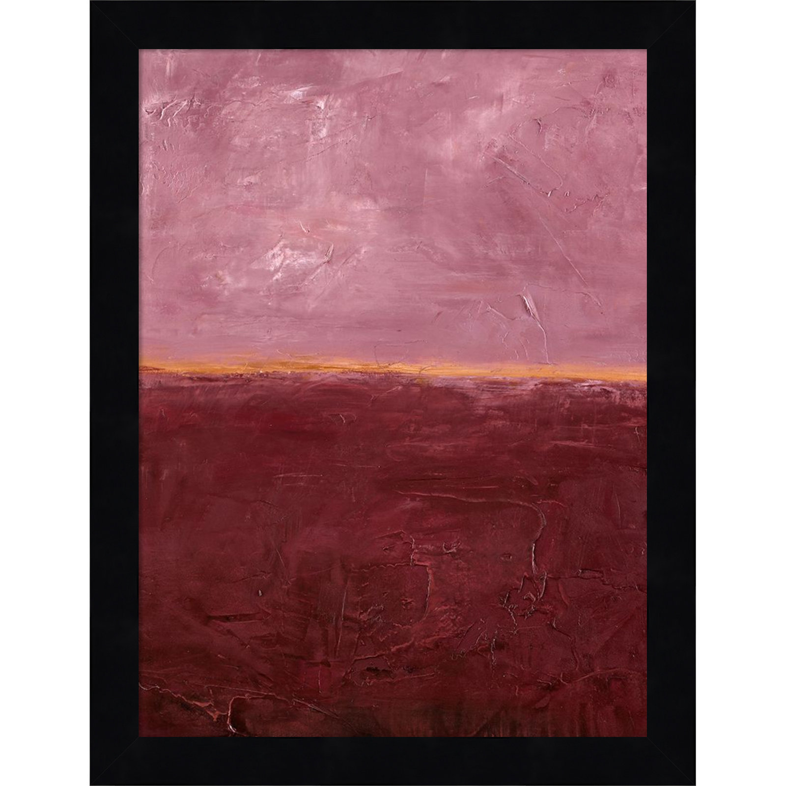 Edge Rose Print by Design Fabrikken, 13" H x 10" W, Black