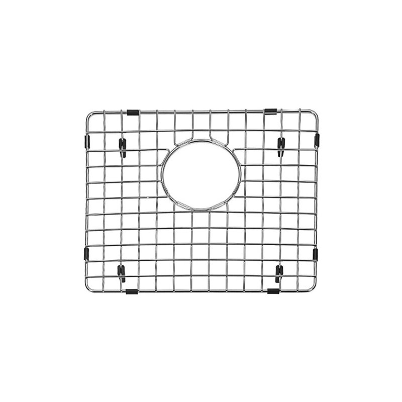 Grille inférieure en acier inoxydable pour éviers de cuisine Euro