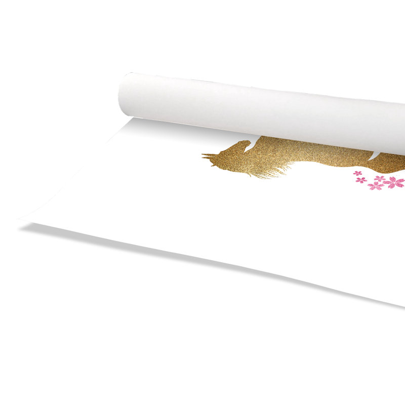 Rolled Be a Unicorn 1, impression sur papier, H 10 po x l 8 po x P 1 po