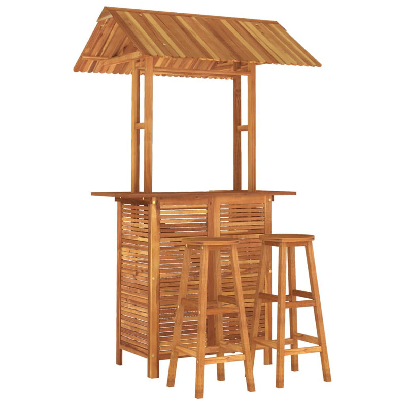Cristan Bar Set Wood Frame Material