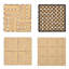 Mur de mosaïque 12 po x 12 po Topbuy