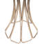 Faruh Metal & Mirrored Side Table