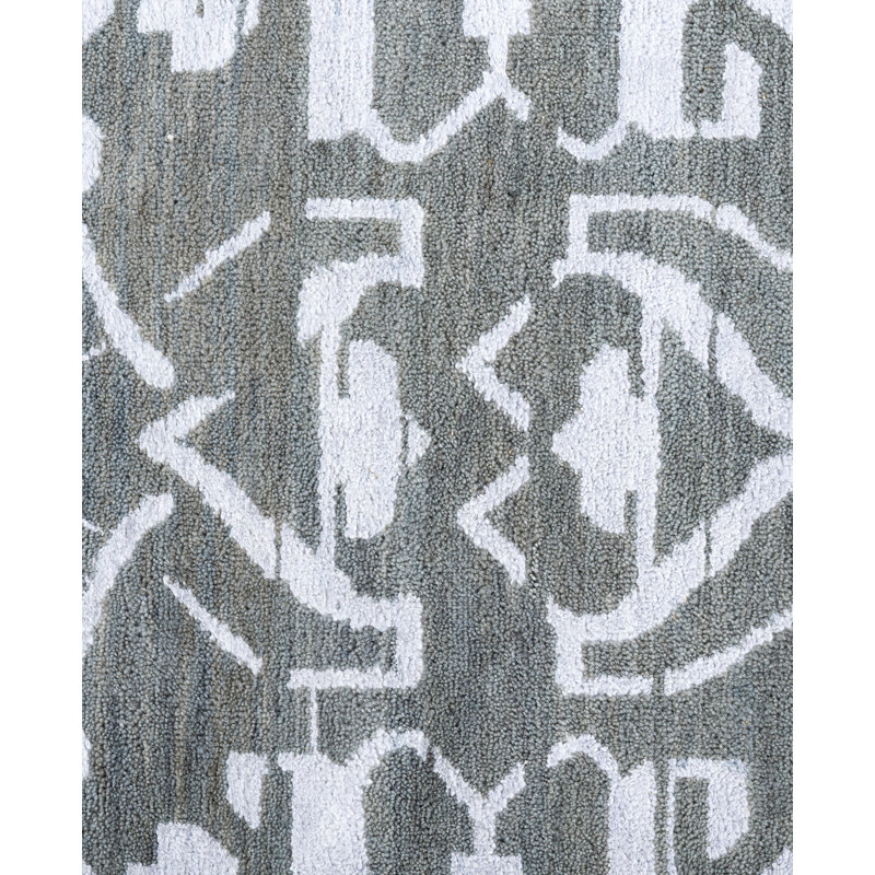 Overdyed One-of-a-Kind 9' 0" X 12' 2" Hand Knotted Area Rug