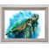 The Sea Turtle Watercolour - Single Picture Frame Print