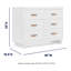 Commode 6 tiroirs avec tiroirs emboîtables babyGap par Delta Children Skye - Certifié Greenguard Gold-115615824