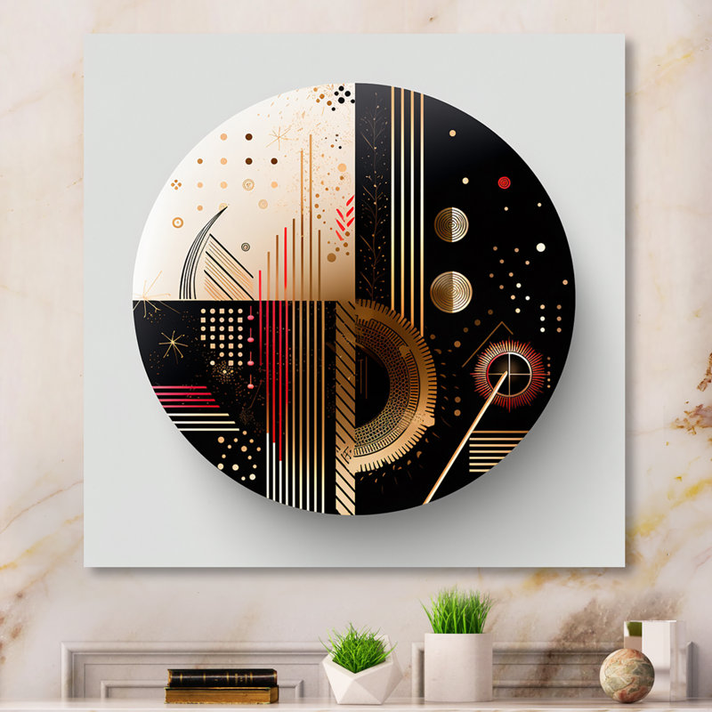 «Boho Chic Celebration», impression sur toile, H 30 po x l 30 po x P 1 po, Toile tendue