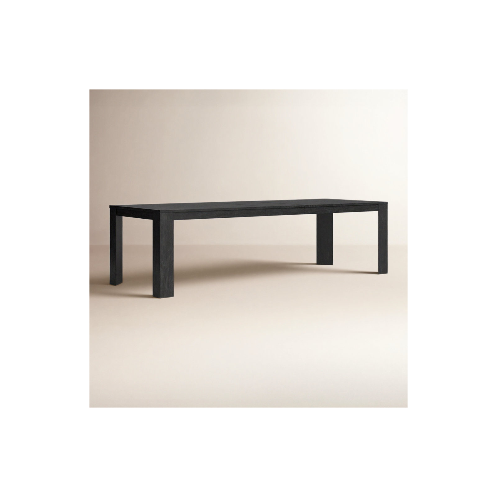 Payton 84"-108" Extendable Dining Table, Black
