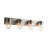 Cleofas 3-Light Bathroom Vanity Light Fixture with Clear Glass Shade-820583114-827349464