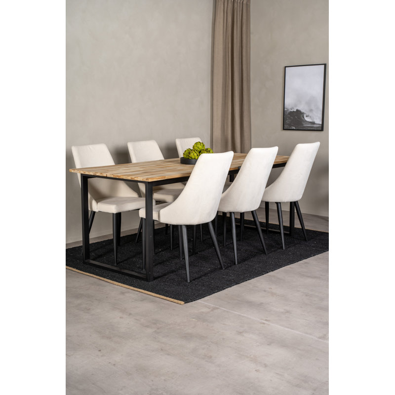 Medon 6 - Person Dining Set
