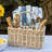 Provence Rattan Flatware Caddy