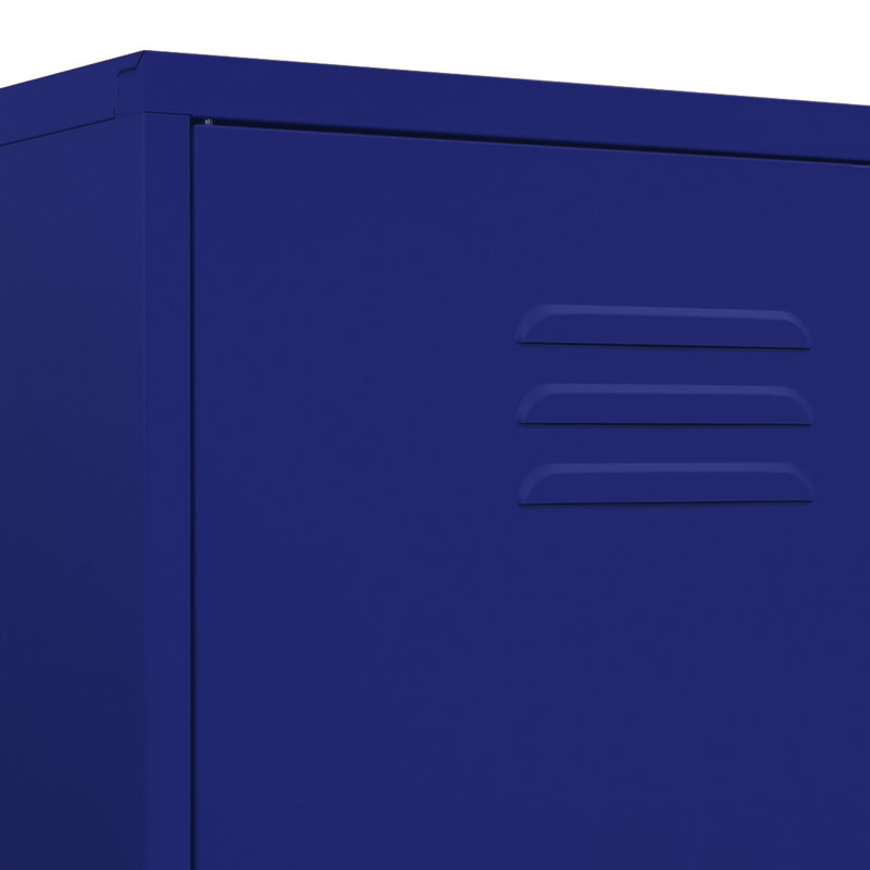 Organisateur de garde-robe pour garde-robe en acier, Bleu marine