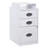 14.25'' Wide 3 -Drawer Steel File Cabinet-1242372437