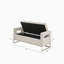 Banc de rangement à fermeture douce