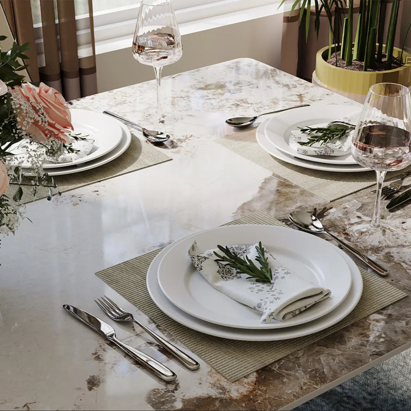 Rectangular Sintered Stone Dining Table