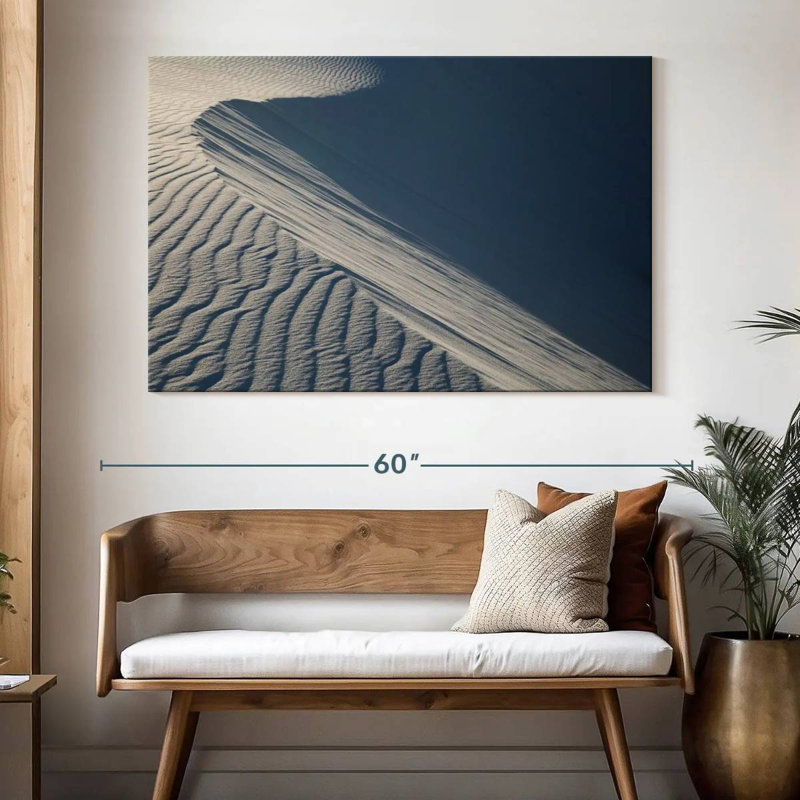 Ombre de dune de sable Alvord, H 34 po x l 51 po