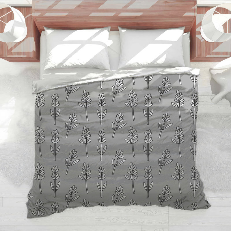 Couette à motif de croquis, Simple extra long