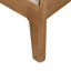 46cm W Solid + Manufactured Wood Bedside Table