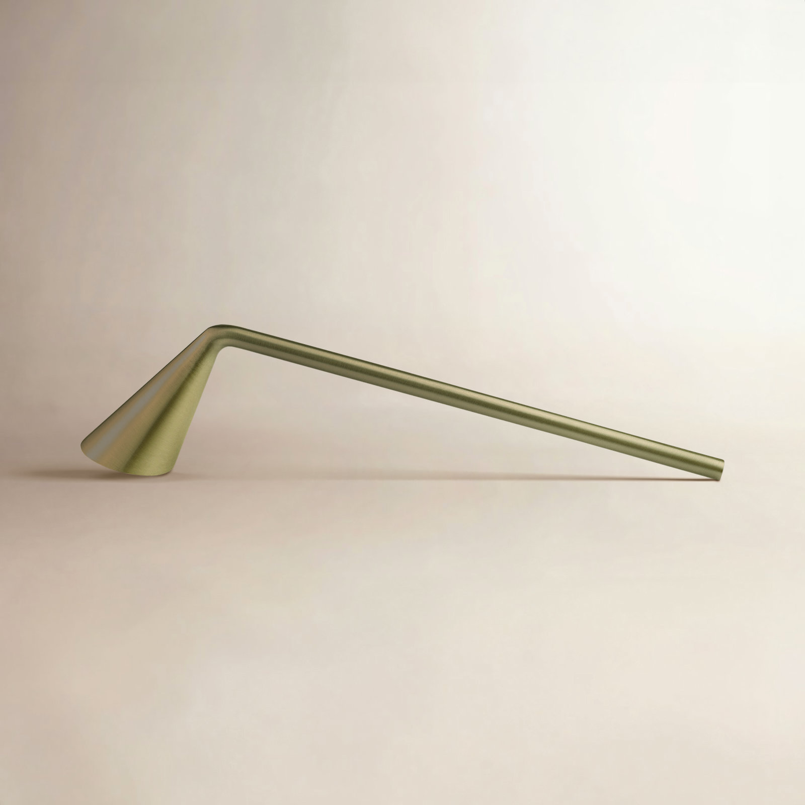 NOX Candle Snuffer, Brass Metallic