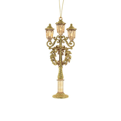 Ornement lampe brune brune (paquet de 4)
