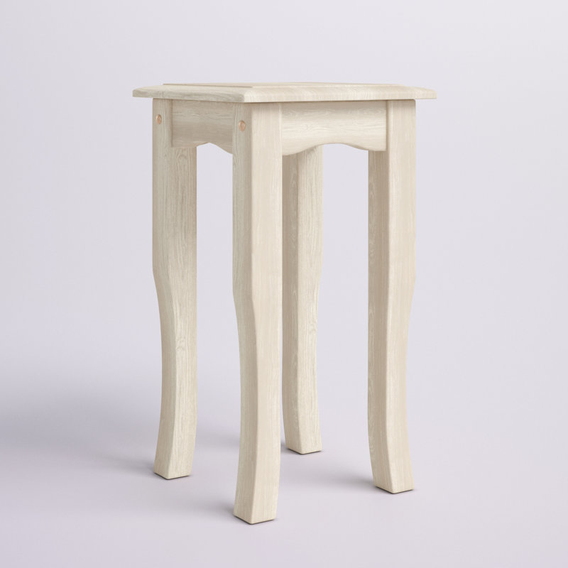 Manatuto Solid Wood End Table, 21" H x 12" W x 12" D