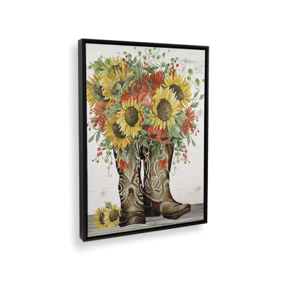 Fall Boots by Cindy Jacobs Art Print
