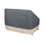Housse pour causeuse de patio Modern Leisure Renaissance, paquet de 2, L 66 po x l 40 po x H 39 po, gris-75037982