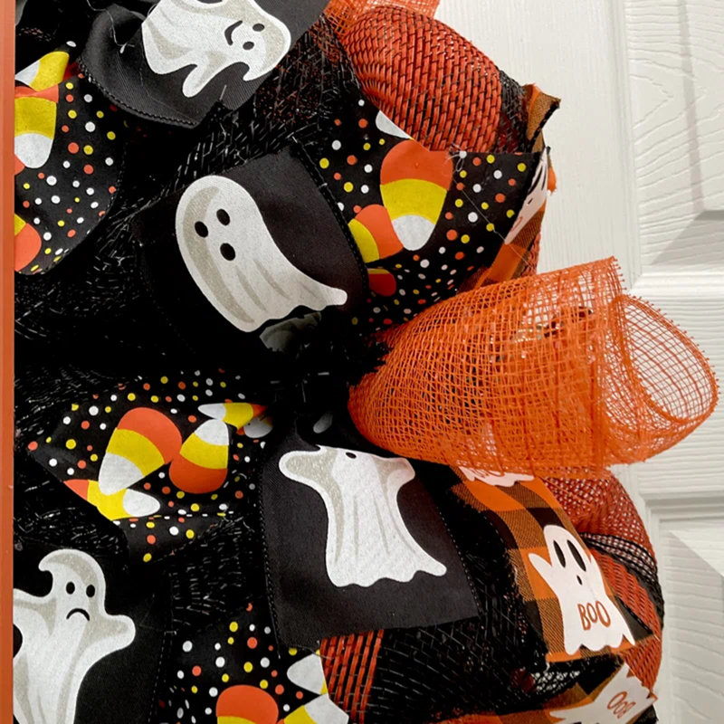 Couronne d'Halloween Boo Crew