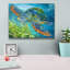  «Sea Turtle» par Tim Jeffs, art mural sur toile-196959172