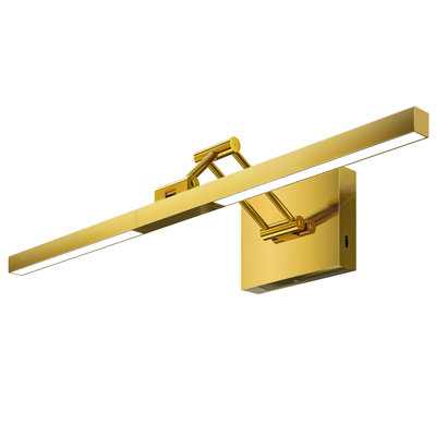 1-Light 24''Bathroom 3CCT Modern LED Vanity Light Fixture with 360° Rotatable Head & Swing Arm