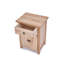 Aderes 40cm W Solid Wood Bedside Table