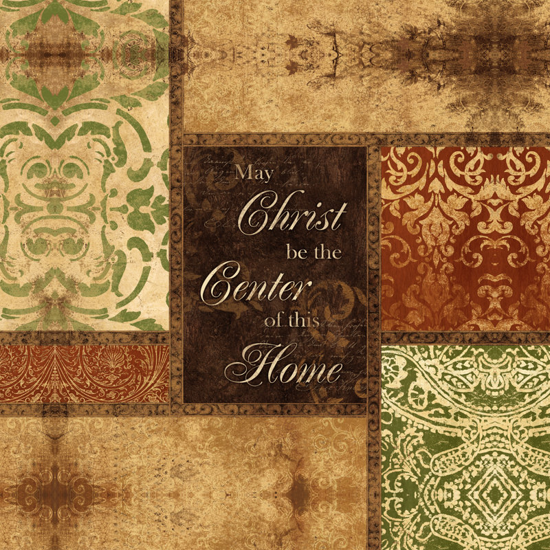 Christ Center Home - Wrapped Canvas Print, 30cm H x 30cm W x 3.8cm D