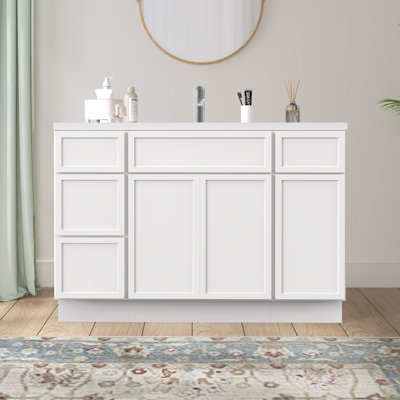 Base de meuble-lavabo simple 48 po seulement