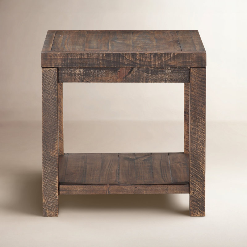 Alexandra Solid Wood End Table