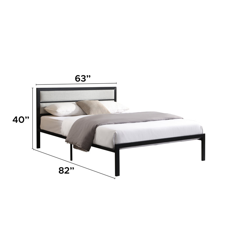 Lit plateforme 60 ", Grand