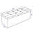 Guedira Faux Leather Upholstered Storage Bench-2096090779