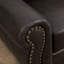 Fauteuil club en cuir fleur 44 po Finlea